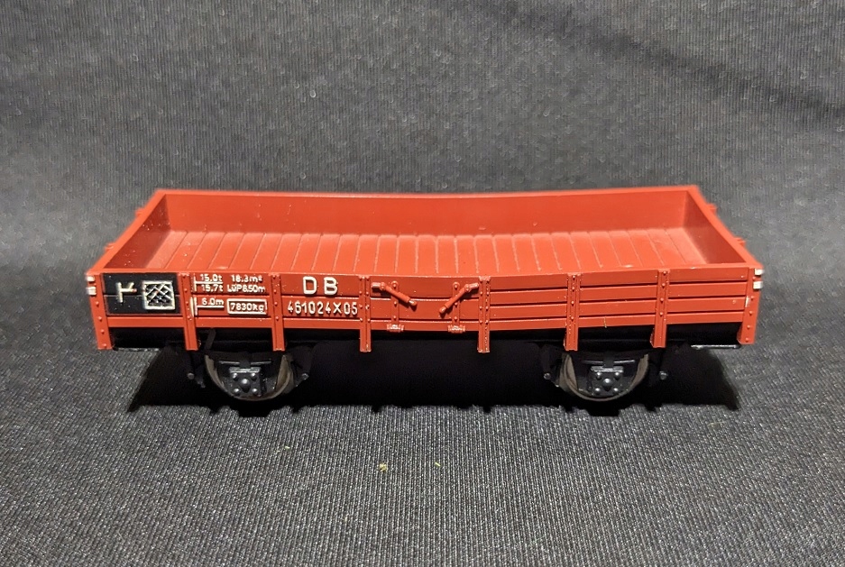 WAGON TOWAROWY OTWARTY PLATFORMA W TABORZE DB - SKALA H0