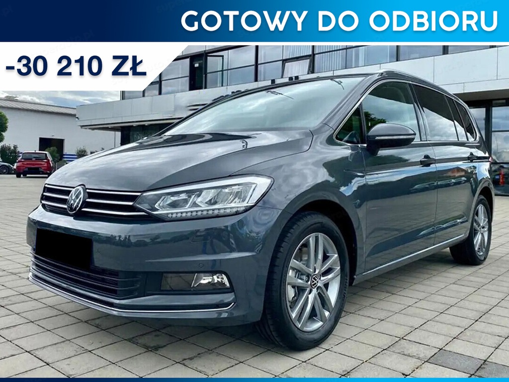 Volkswagen Touran Highline 1.5 TSI 150KM DSG 7os. Hak holowniczy Kamera