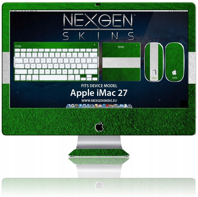 Nexgen Skins - Zestaw skórek na obudowę z efektem 3D iMac 27" (On the