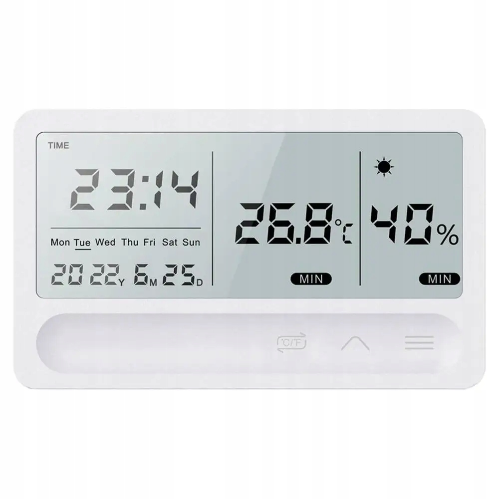 Humidity Meter LCD Digital Hygrometer Thermometer
