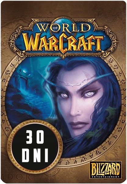 WORLD OF WARCRAFT WOW 30DNI ABONAMENT KLUCZ KOD EU