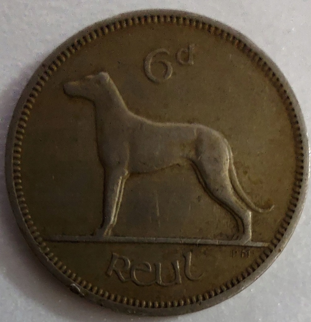1560c - Irlandia 6 pensów, 1960