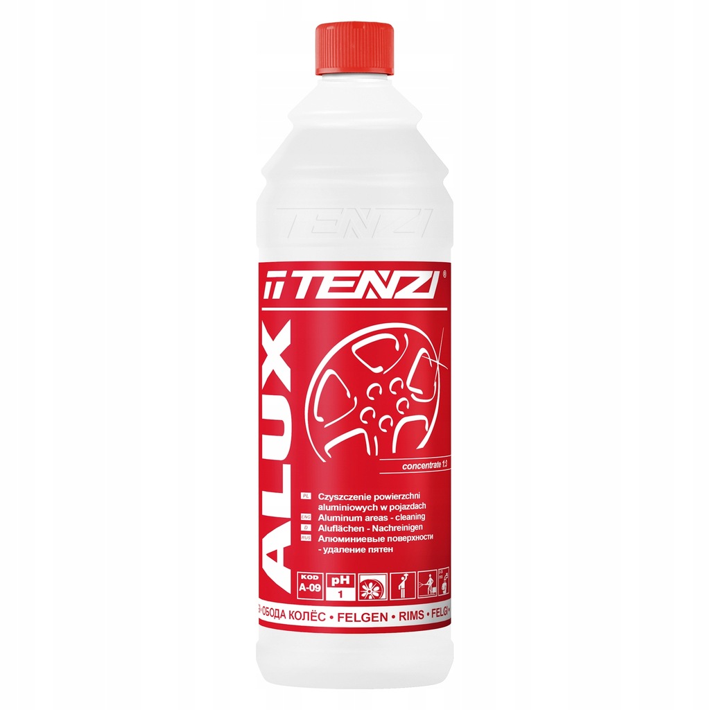 TENZI ALUX - Kwas do Mycia Felg Aluminiowych 1L
