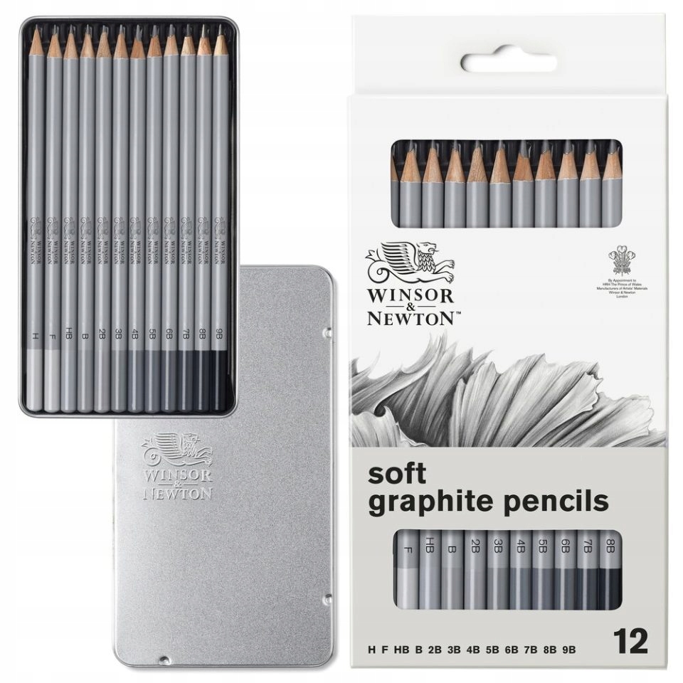 Ołówki Winsor&Newton Studio Collection Graphit