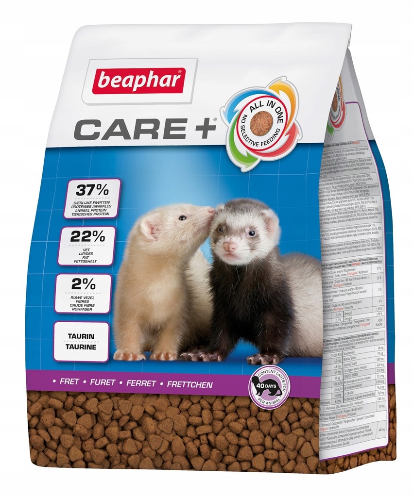 Beaphar Care+ Ferret Karma dla fretki 2kg