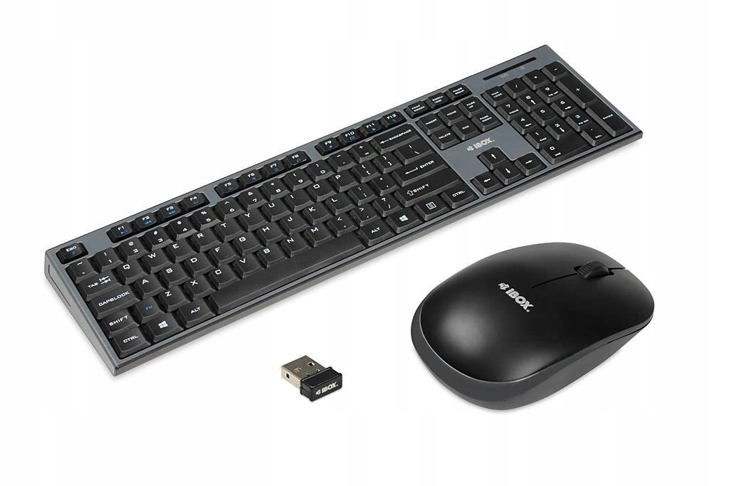 Zestaw bezprzewodowy klawiatura + mysz iBOX Desktop Pro Kit