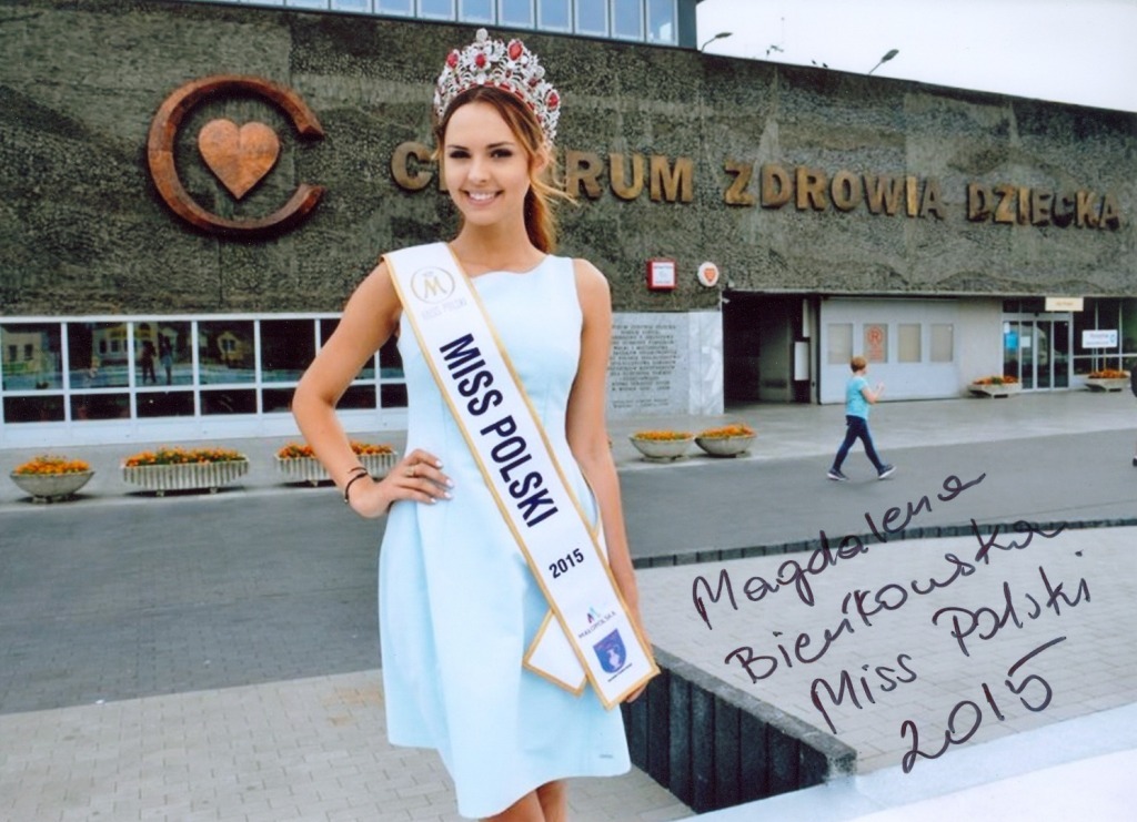 Zdjęcie Miss Polski 2015 z autografem, CZD