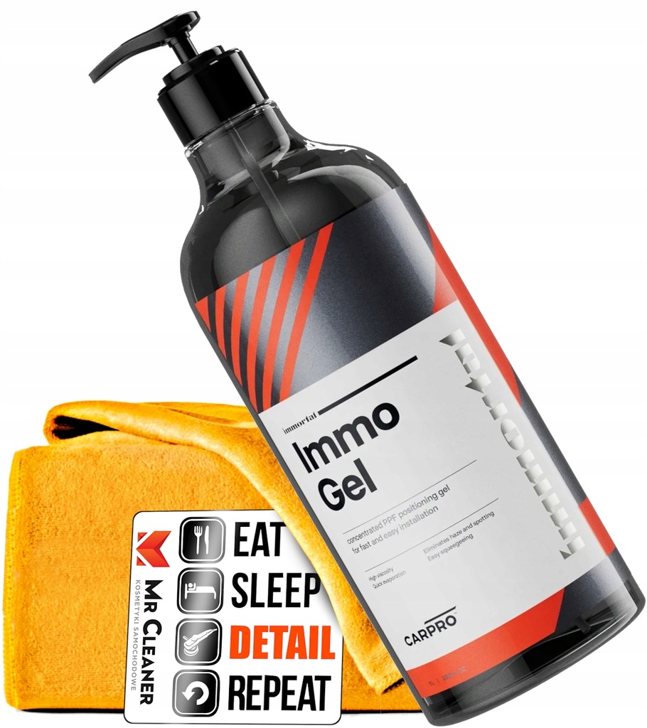 CarPro ImmoGel Żel Aplikacji Folii Bezbarwnych 1L