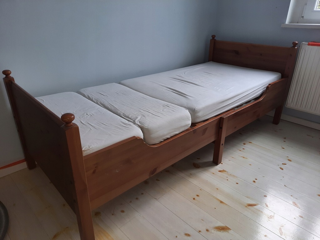 Łóżko IKEA Leksvik - rozsuwane