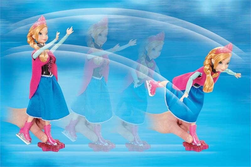Magiczna Łyżwiarka Anna Frozen Kraina Lodu Mattel