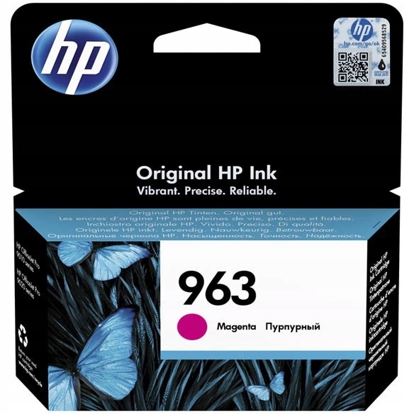 Tusz HP 963 (3JA24AE) purpurowy 700str