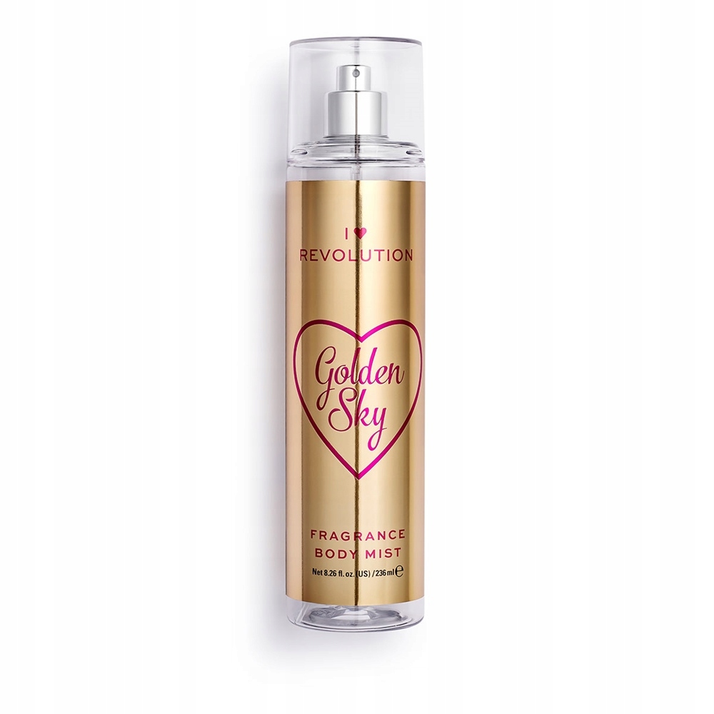 Make up revolution body mist Golden sky