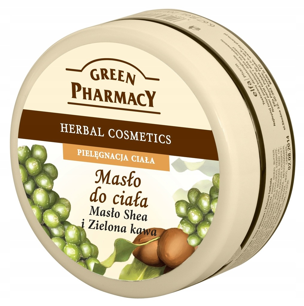 Green Pharmacy Masło do ciała Masło Shea, Zielona