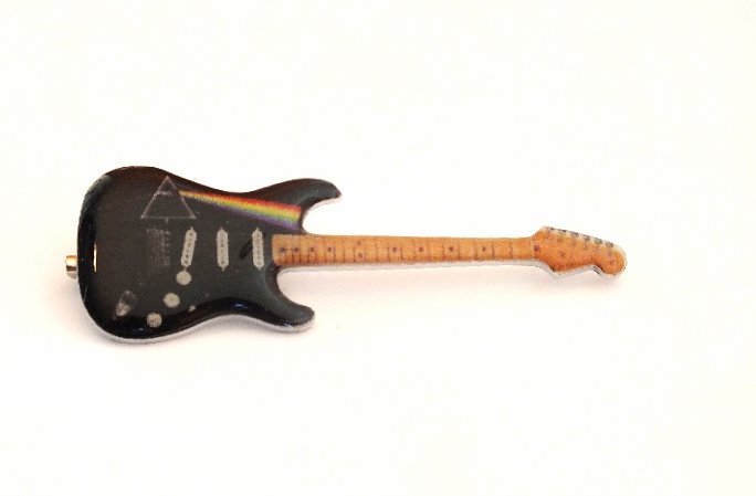 Broszka gitara Stratocaster Pink Floyd - DSOM Tri