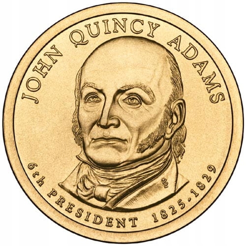 USA 1 $ Quincy Adams 2008 nr 6