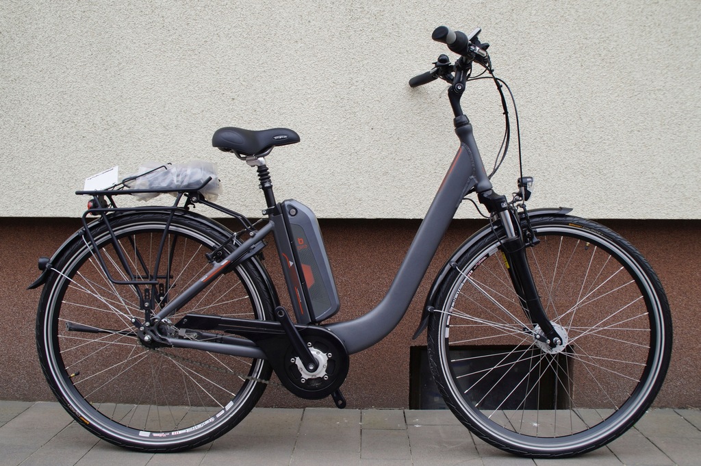 Rower elektryczny niemiecki 7 bieg bateria 10,4AH 11095467582