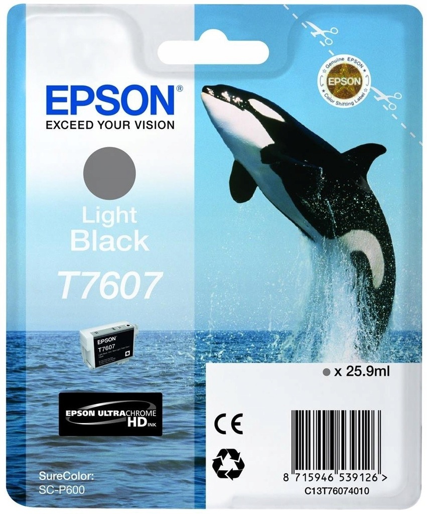 T7607 Ink Cartridge Light Black UltraChrome HD