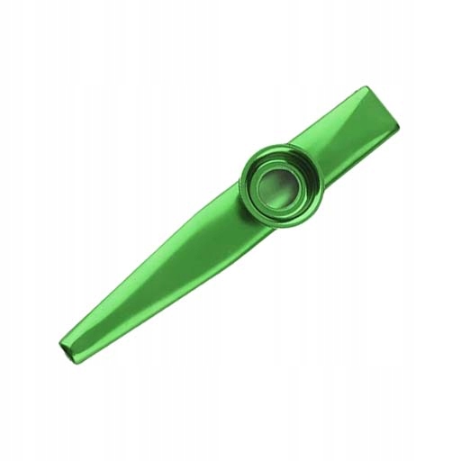 2× Profesjonalne Kazoo metalowe Zielony