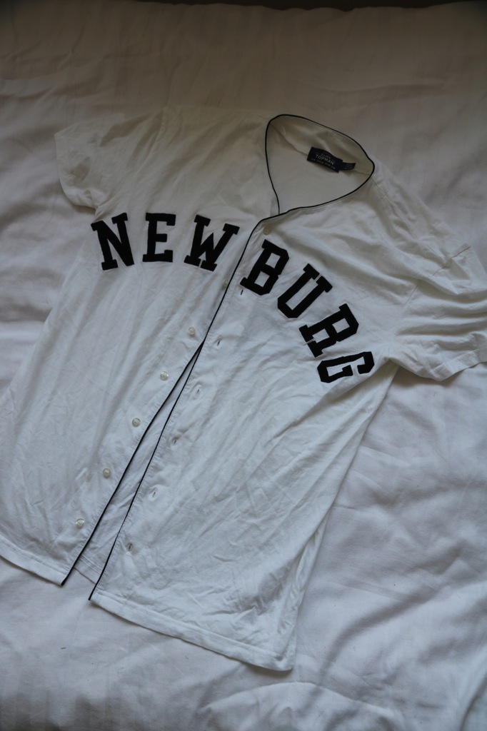 TOPMAN est 1978 NEW BURG baseball t-shirt roz M