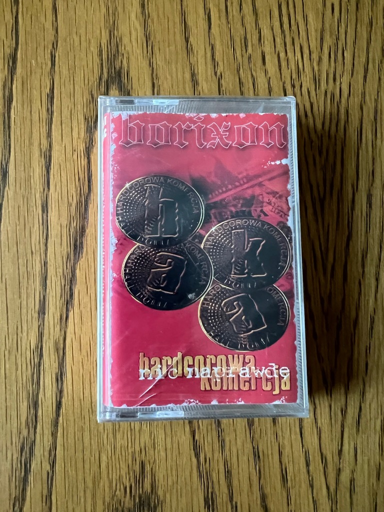 Borixon - Hardcorowa Komercja kaseta w folii 2002