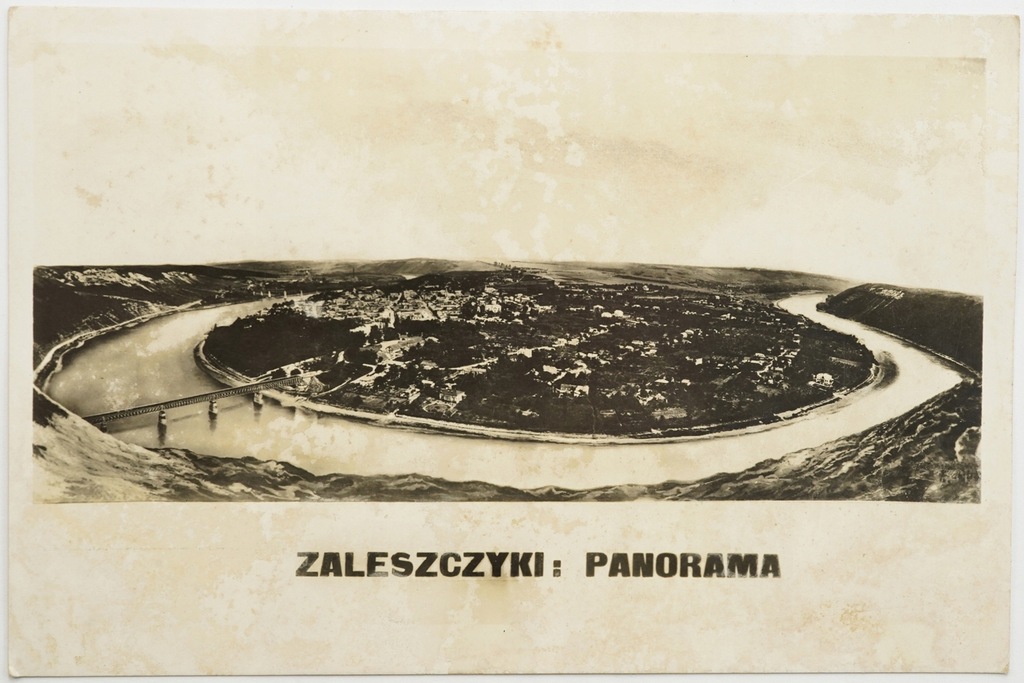 KRESY Zaleszczyki Panorama FOT-POL Fotograficzna 1938 rok