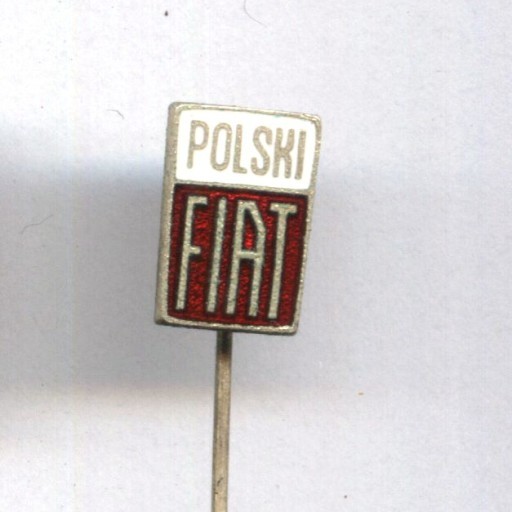 odznaka POLSKI FIAT 125p 126p motoryzacja logo