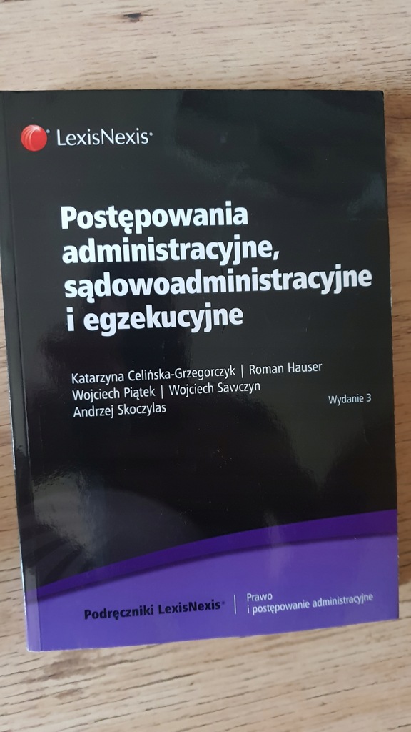 Postępowania administracyjne - R. Hauser