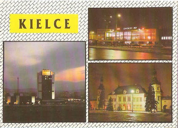 KIELCE --- DWORZEC PKP --- EXBUD --- 90-TE