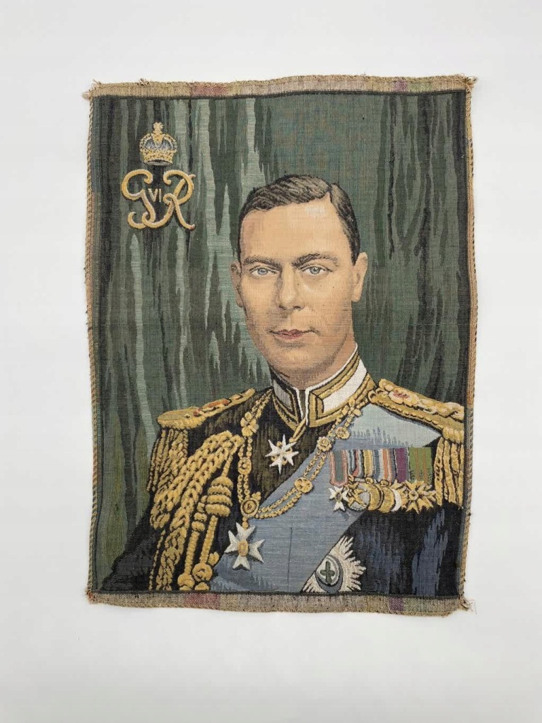 Antyczny obraz gobelin JERZY VI