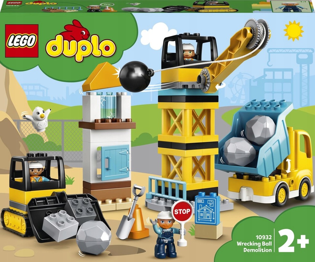 LEGO Duplo 10932 Rozbiórka kulą wyburzeniową PL