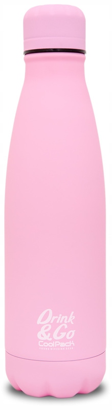 Bidon metalowy Pastel Powder Pink Termo Bottle CoolPack, Patio