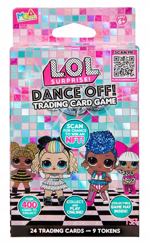Karty LOL Suprise gra Dance Off zestaw startowy