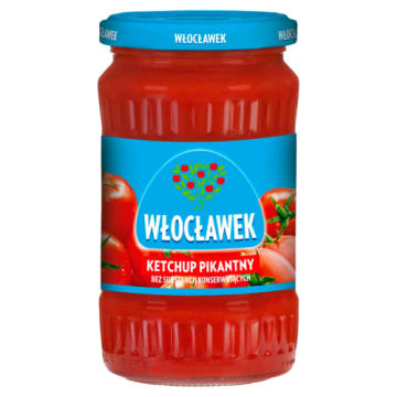 WŁOCŁAWEK Ketchup pikantny 380 g