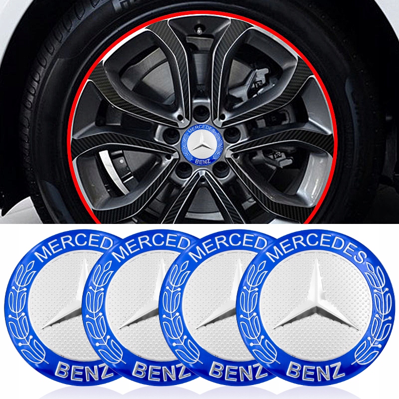 Mercedes Benz emblemat felga dekielek w210 AMG