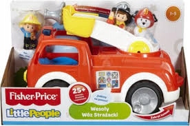 Fisher Price DNP12 Wesoły wóz strażacki