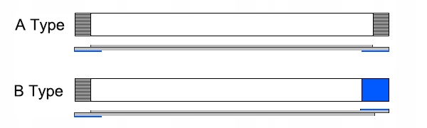 Taśma FPC FFC 10cm 10pin Typ A