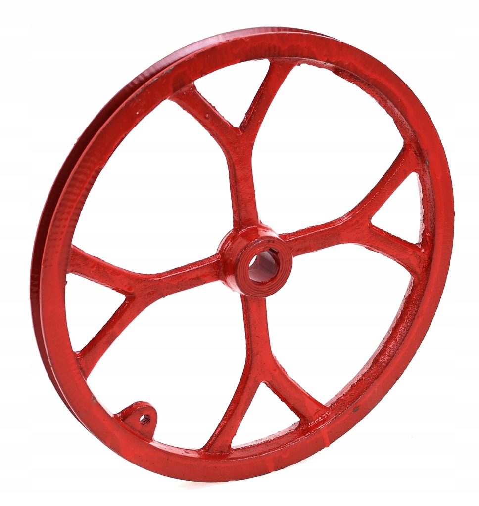 KOŁO PASOWE ŻELIWNE do MASZYNKI oś Fi22 mm / 30cm