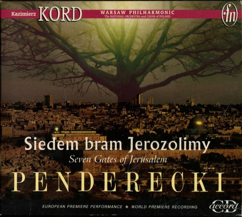 Penderecki - Siedem bram Jerozolimy CD