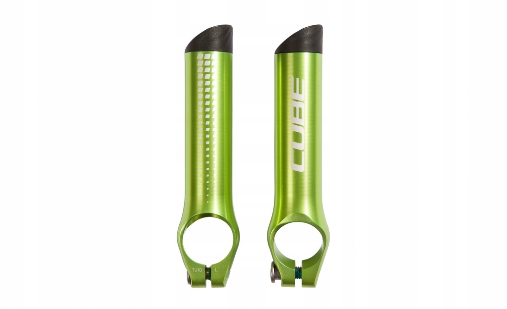 Rogi rowerowe Cube Bar Ends HPA green