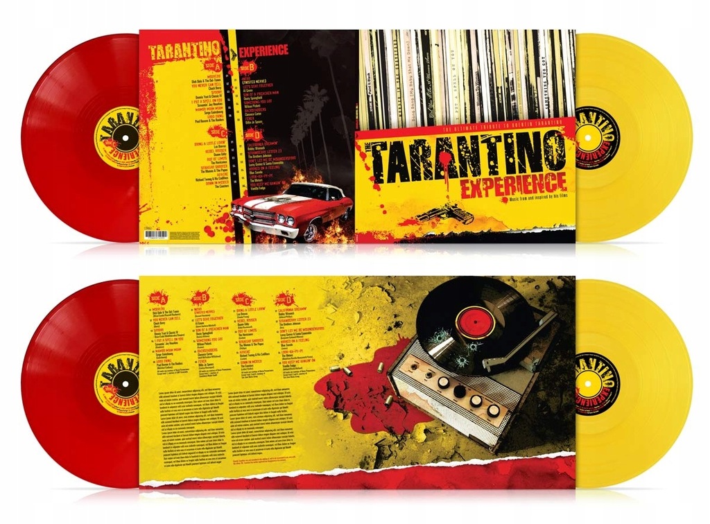 Купить КВЕНТИН ТАРАНТИНО Tarantino Experience 2LP COLOR: отзывы, фото, характеристики в интерне-магазине Aredi.ru