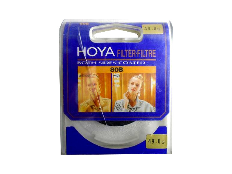 HOYA 80B DO OBIEKTYWU 49.0 MM FILTR #H4