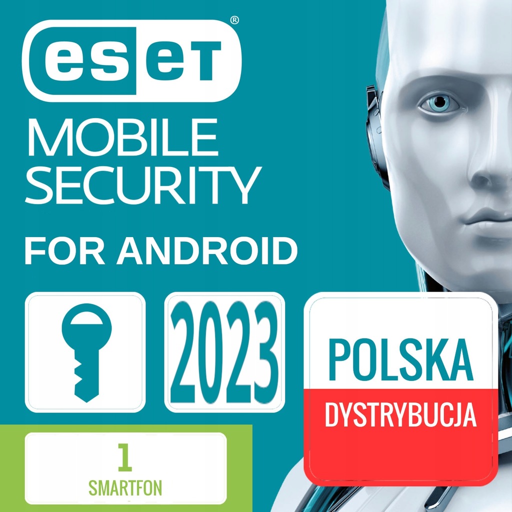 Antywirus Android ESET Mobile Security 1 rok NOWA