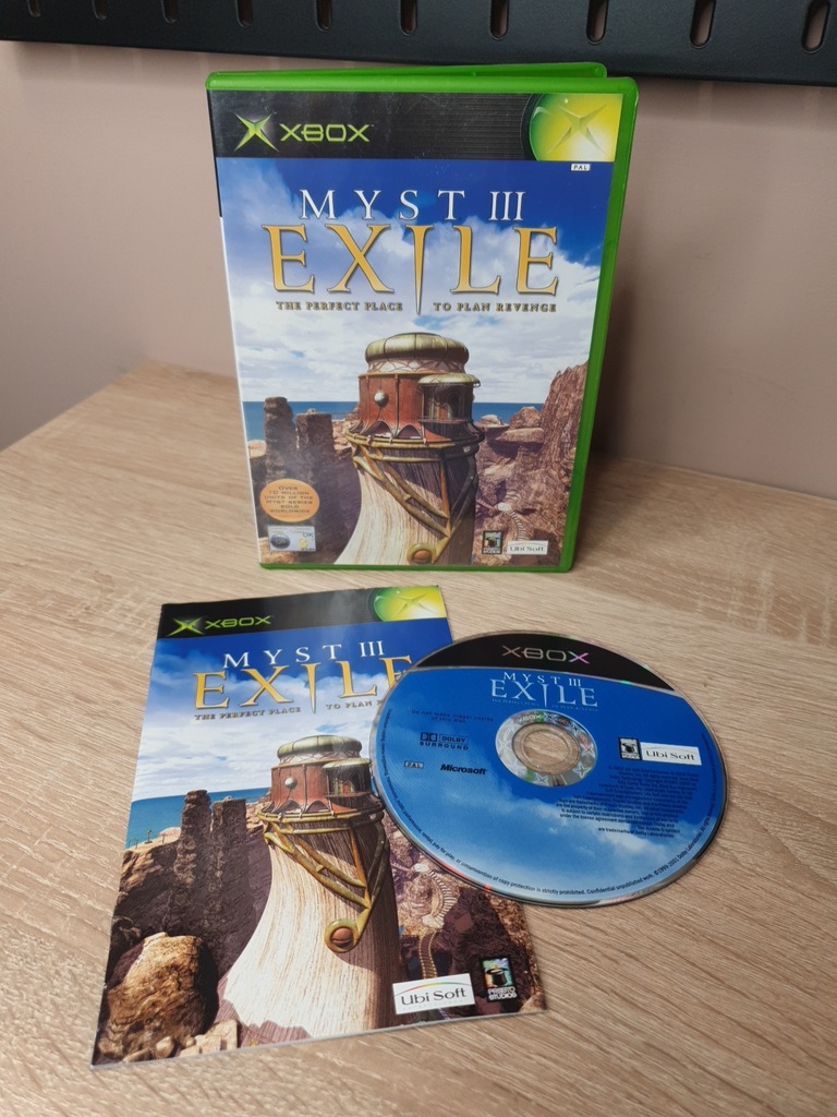 MYST III 3 EXILE - XBOX KOMPLET