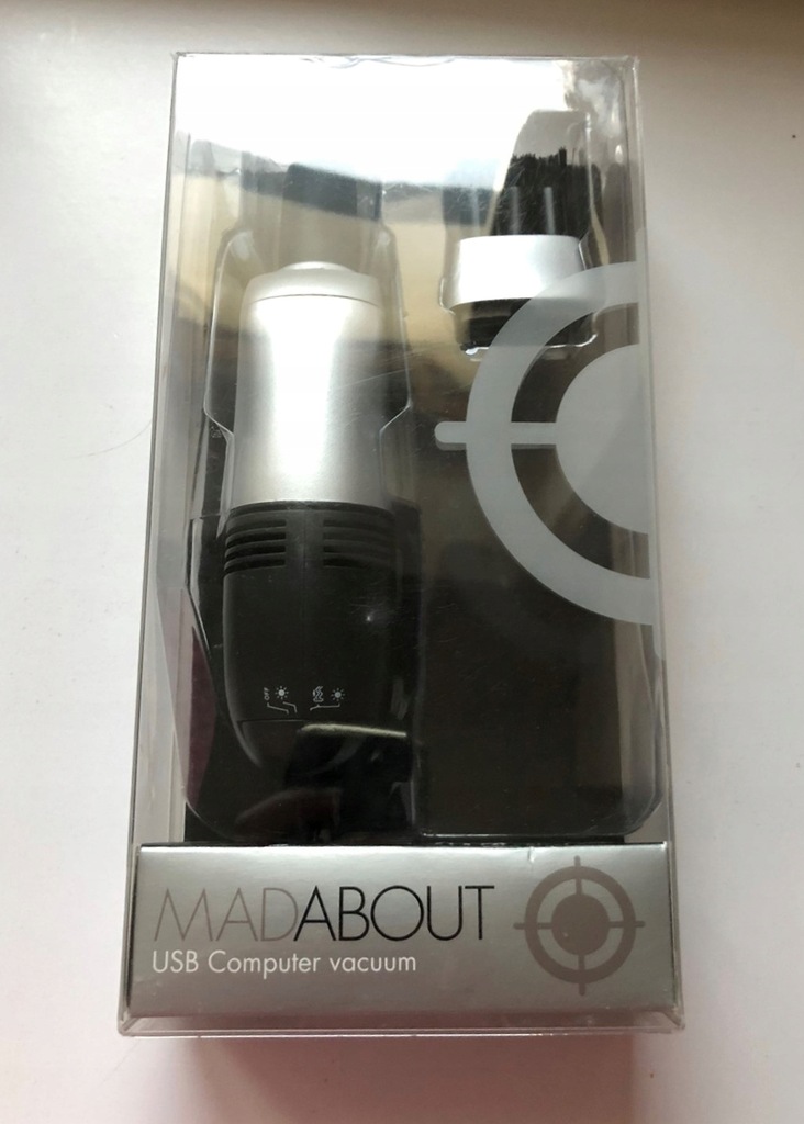 Mini odkurzacz do klawiatury USB marki MadAbout