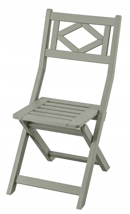 Купить ИКЕА БОНДХОЛЬМЕН Складной садовый стул, серый: отзывы, фото и ...