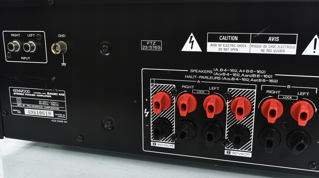 Kenwood Basic M2 Stereo Power Amplifier 9817213626 oficjalne