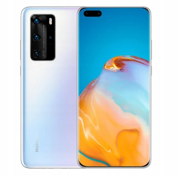 Huawei P40 Pro 5G Dual SIm 256GB Perłowy Ice White