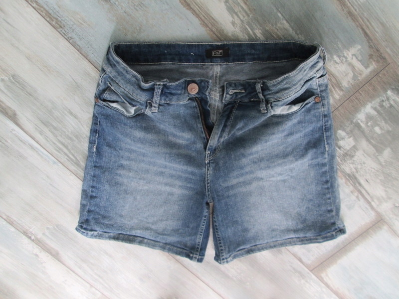 F&F__ szorty jeans spodenki BERMUDY___40 L