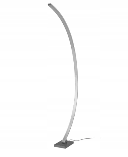 LIVARNO LAMPA PODŁOGOWA LED 165 CM ŁUKOWA DUŻA 3000K PRZYCIEMNIANIE SREBRNY