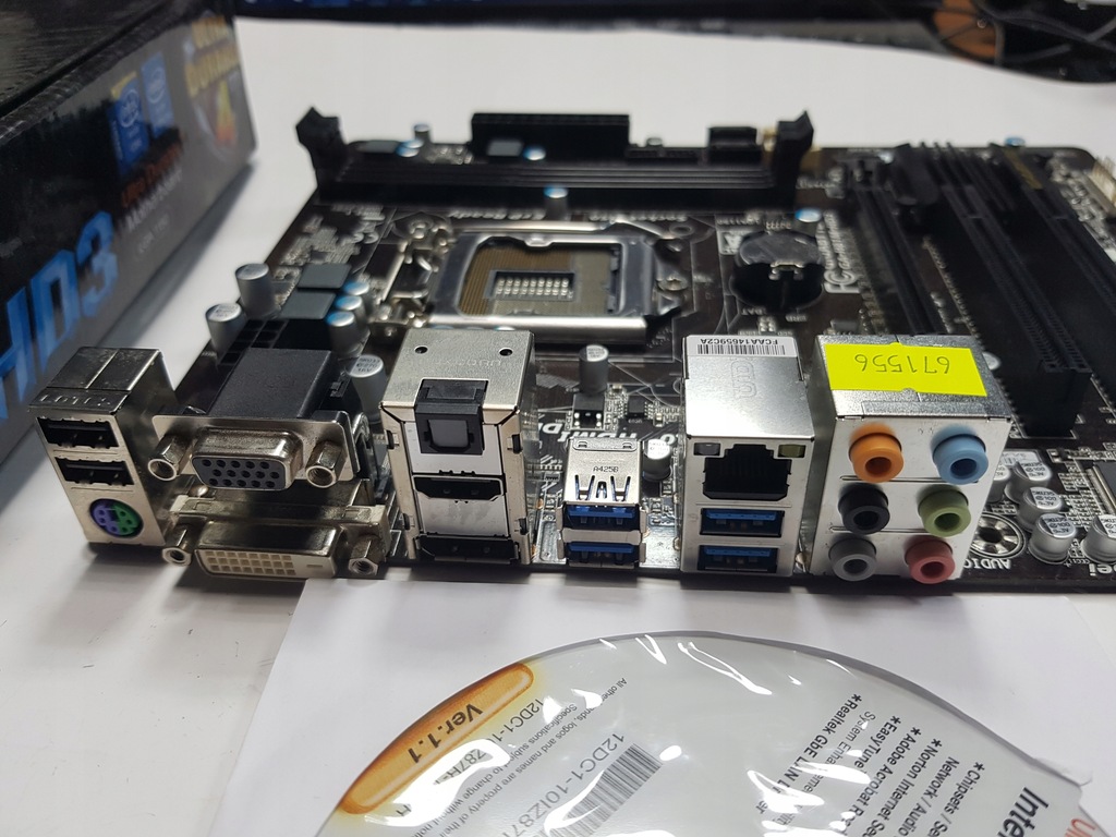 płyta główna Gigabyte H81MHD3 1150 uszkodzon US31 11874509769